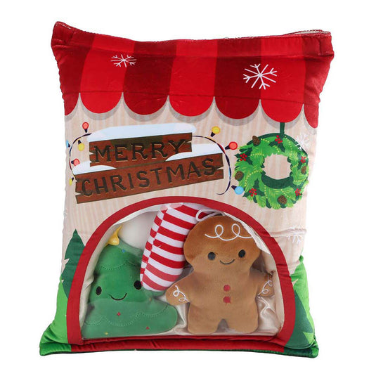 Fluffy menu pluche christmas treats - 32cm