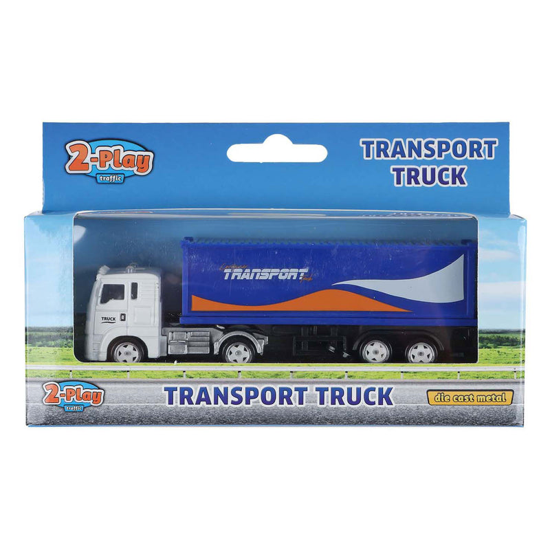Load image into Gallery viewer, 2-play vrachtwagen die-cast, 12cm
