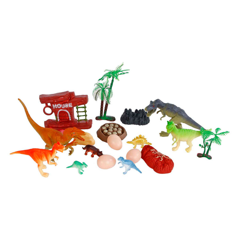 Load image into Gallery viewer, Dinoworld dinosaurus speelset, 19dlg.
