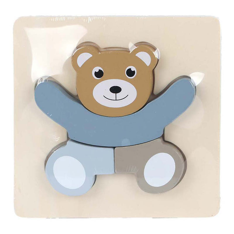 Load image into Gallery viewer, Big tree puzzel hout dieren fsc, 5st.
