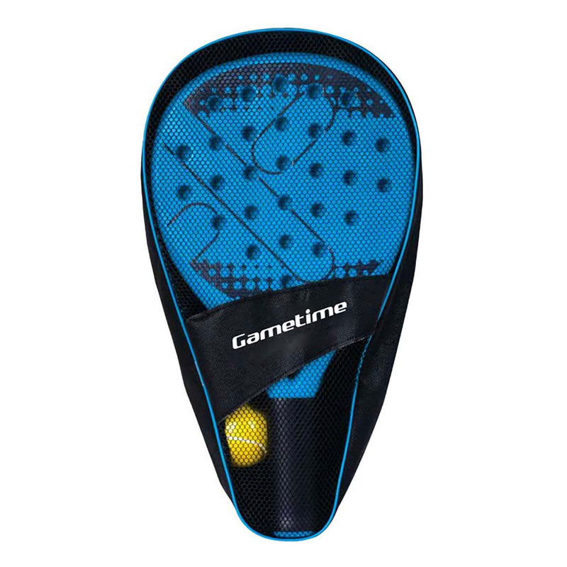 Load image into Gallery viewer, Gametime padel set van 2 rackets met bal in opbergtas, 3dlg.
