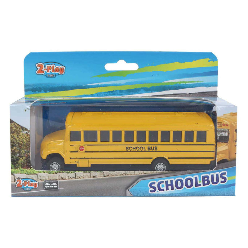Load image into Gallery viewer, 2-play amerikaanse schoolbus pull back - 14cm

