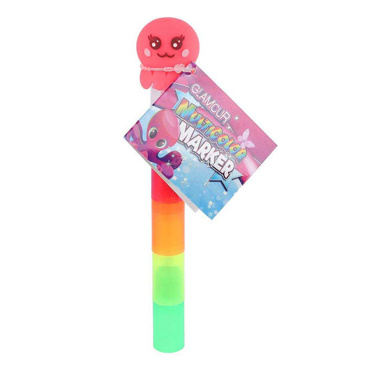 Multi markeerstiftjes octopus