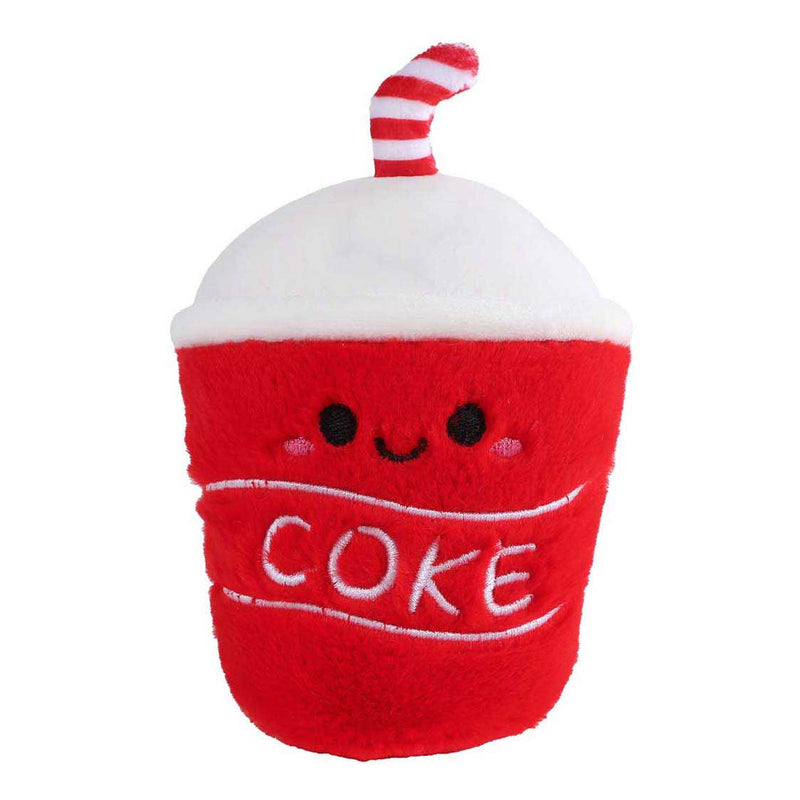 Load image into Gallery viewer, Fluffy menu pluche drankje 9-13cm
