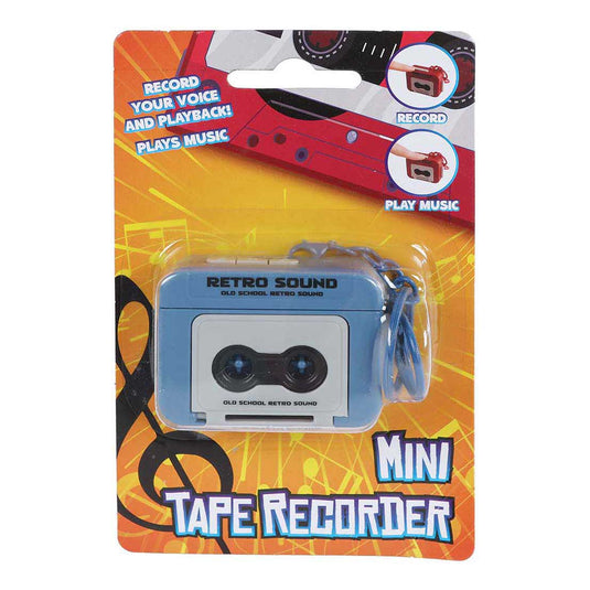 Sleutelhanger cassetterecorder