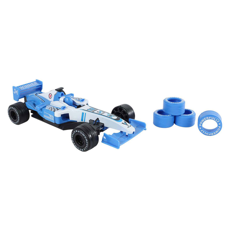 Load image into Gallery viewer, 2-play formule raceauto met extra banden pull back
