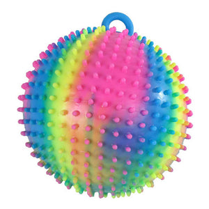 Pufferbal funky mania rainbow 18cm 3 assorti