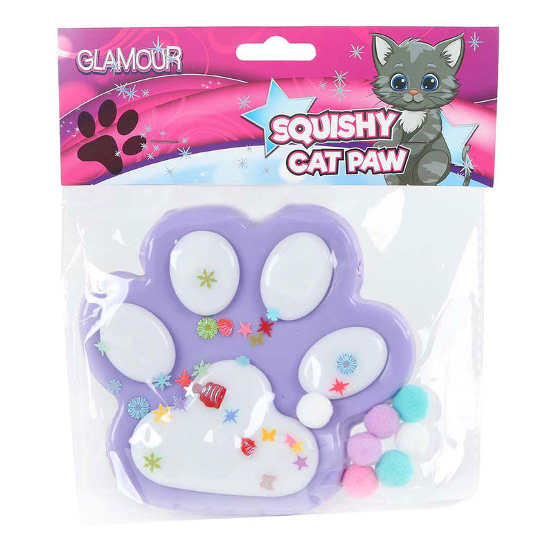 Load image into Gallery viewer, Glamour squishy mega kattenpoot 12,5cm

