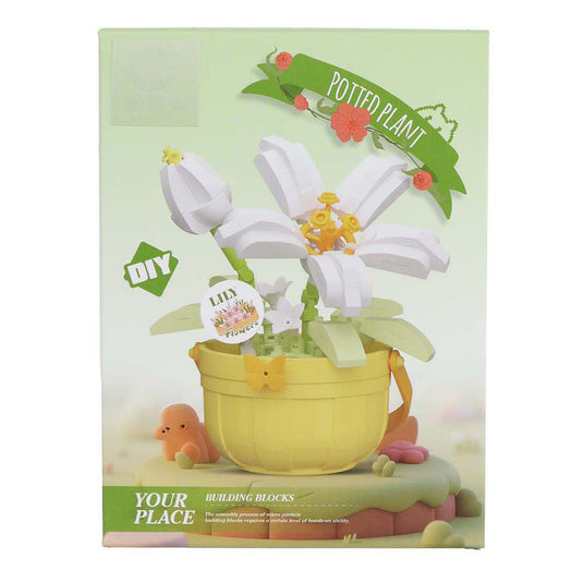 Bouwset plant in pot
