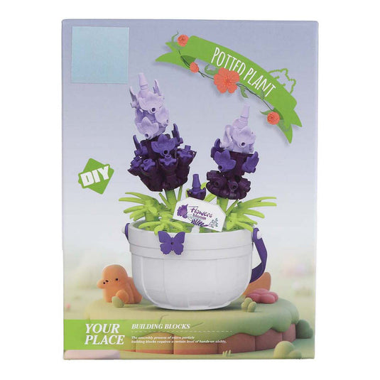 Bouwset plant in pot