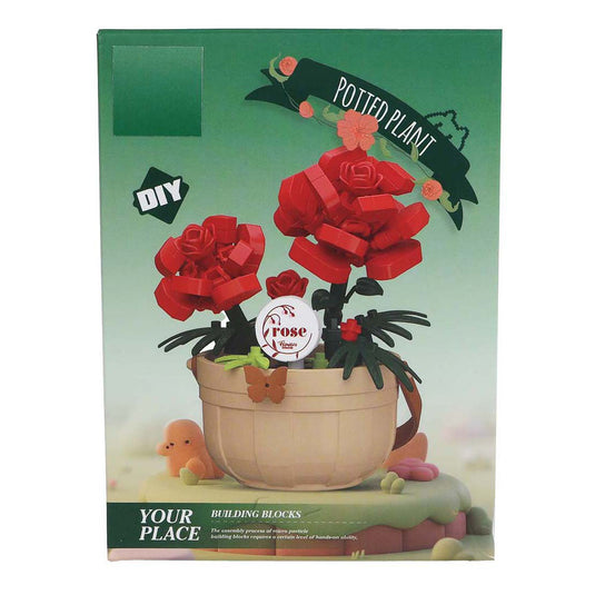 Bouwset plant in pot