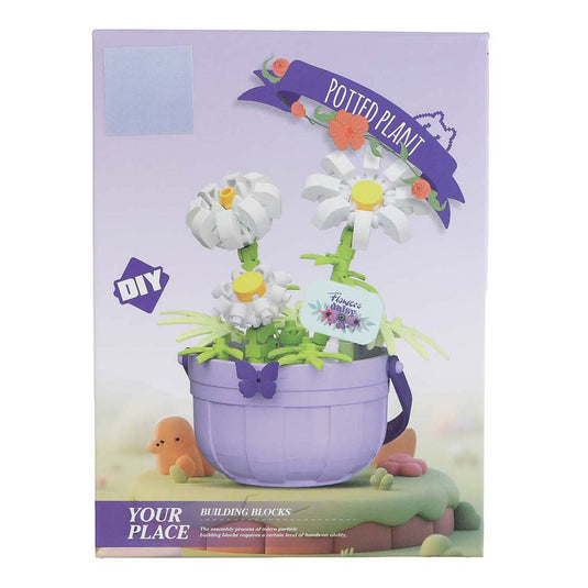 Bouwset plant in pot