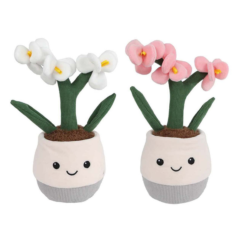 Afbeelding laden in galerijviewer, Take me home plant pluche orchidee l - 23cm

