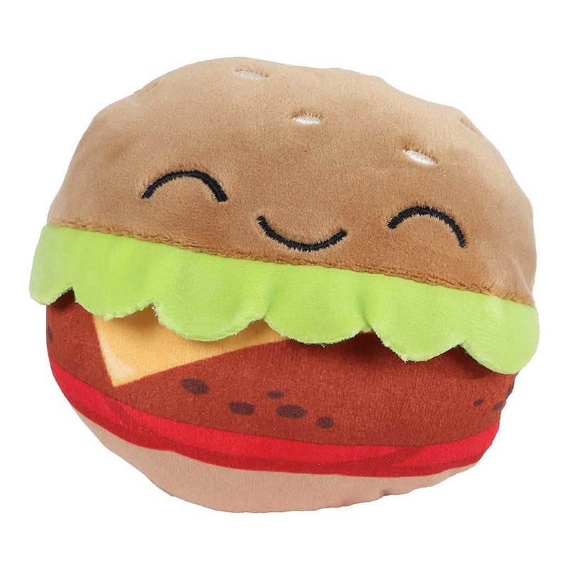 Afbeelding laden in galerijviewer, Fluffy menu zak met 4 hamburgers pluche - 40cm
