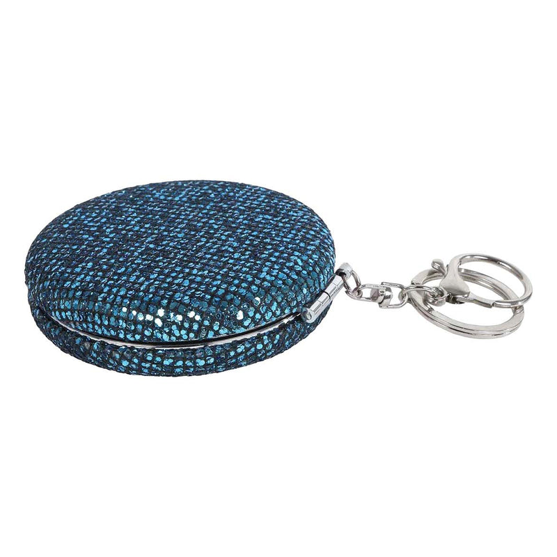 Afbeelding laden in galerijviewer, Glamour spiegeltje diamantjes - 7,5cm

