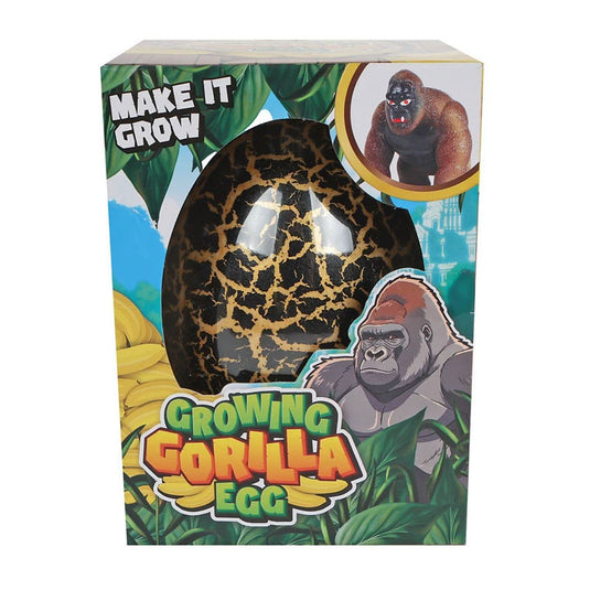 Groeiende gorilla in jumbo ei - 11 cm