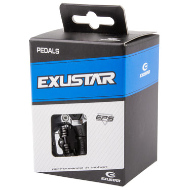 Pedalen exustar e-pm211 (spd) alu zwart