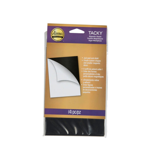 Aleene's • magnetic tacky glue sheets 4pcs