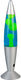 Rl live your light reality vesuv - lava lamp - transparant helder - incl. 1x smd 21 w - gele lava