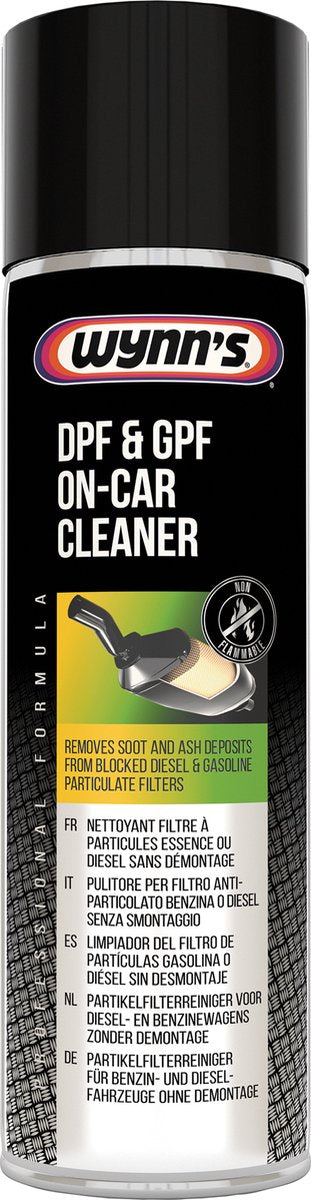 Wynn's partikelfilterreiniger dpf gpf on-car 500ml