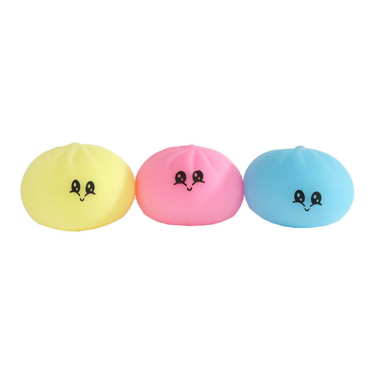 Kawaii fidget foam dumplings in stoommand 5cm - 3st.