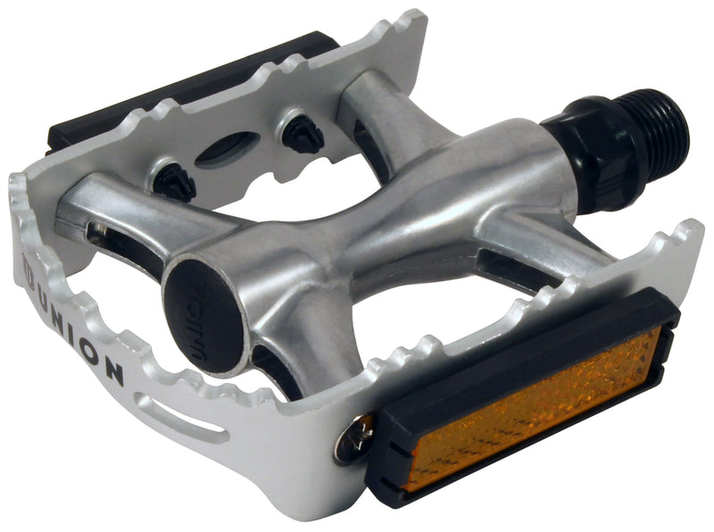 Load image into Gallery viewer, Union pedaal SP2612 ATB Cro-Mo zilver blister
