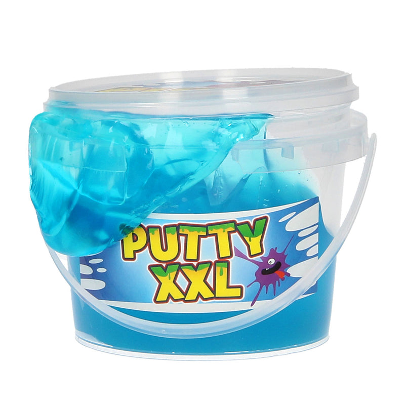 Load image into Gallery viewer, Van manen slijmemmer putty xxl glitter junior 350 gram blauw
