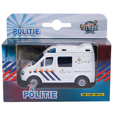 Kids globe die-cast politieauto nl