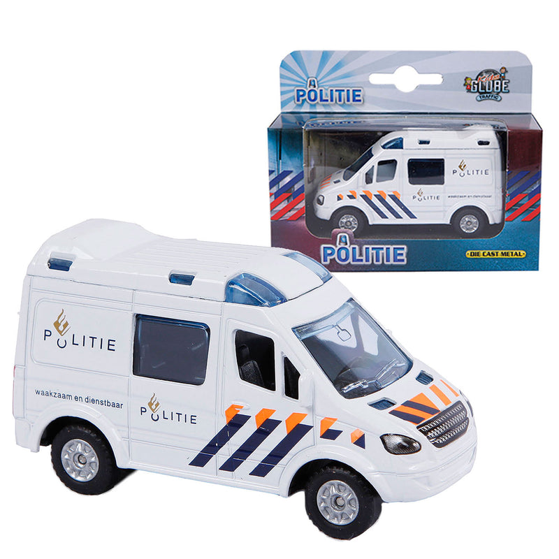 Load image into Gallery viewer, Kids globe politie nl die cast pb 8cm
