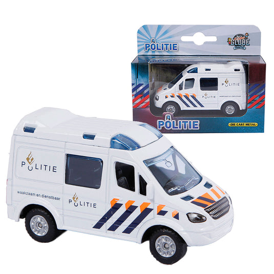 Kids globe die-cast politieauto nl