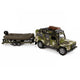 Kids Globe Globe Die-cast Land Rover met Aanhanger en Boot Leger
