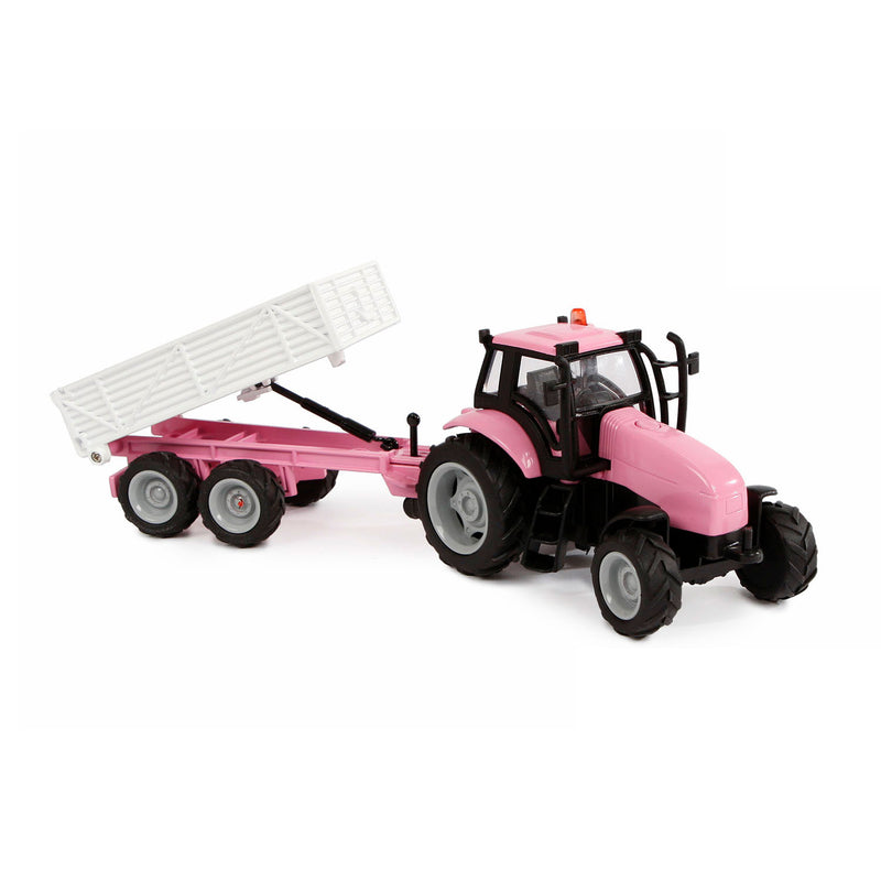 Load image into Gallery viewer, Kids globe die-cast tactor met aanhanger - roze
