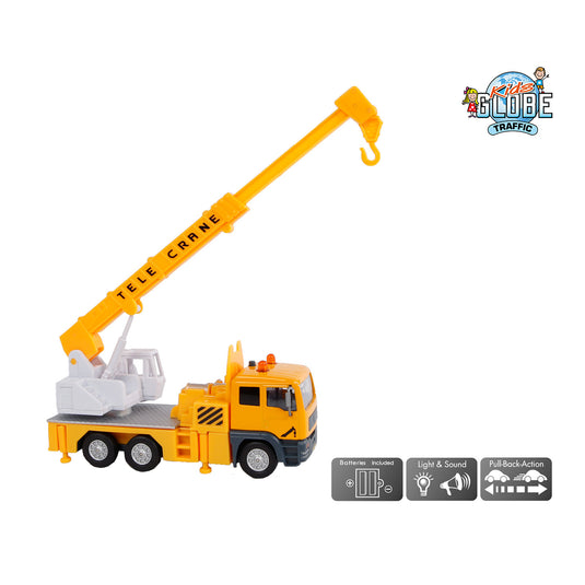 Kids globe hijskraan die cast 15cm