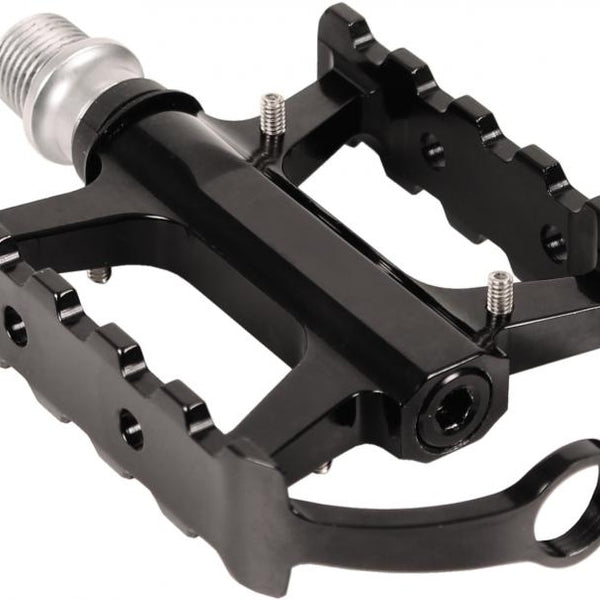 Tecora e tecmulti pedal set aluminum multigrip black on card