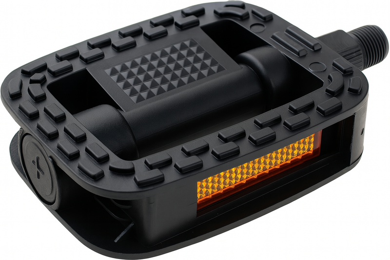 Load image into Gallery viewer, Edge Pedaalset Comfort anti-slip zwart
