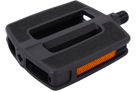 Edge pedaalset comfort luxe anti slip - zwart