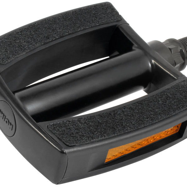 Pedal set SP-828 aluminum housing Sandblock® - black