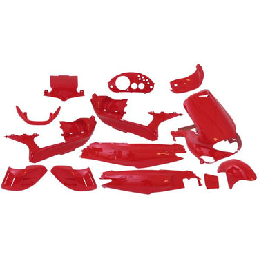 Edge plaatset 15-delig voor gilera runner tot bouwjaar 08-2005 - ferrari rood