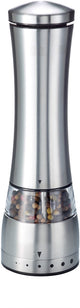 Westmark peper- en zoutmolen, elektrisch, met keramische maalwerk, hoogte: 21,5 cm, roestvrij staal, automatic, zilver, 63582260
