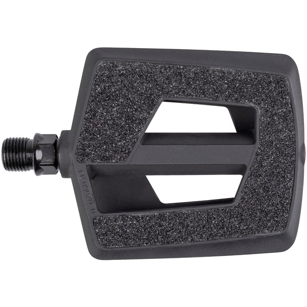 platform pedal anti-slip reflection 8.6 x 9.6 cm black