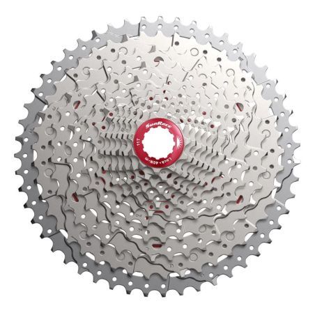 Load image into Gallery viewer, SunRace cassette 12V 11-50 CSMZ90 metallic
