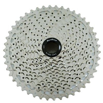 Load image into Gallery viewer, SunRace csms8 cassette 11 speed 11-46t. zilver in box
