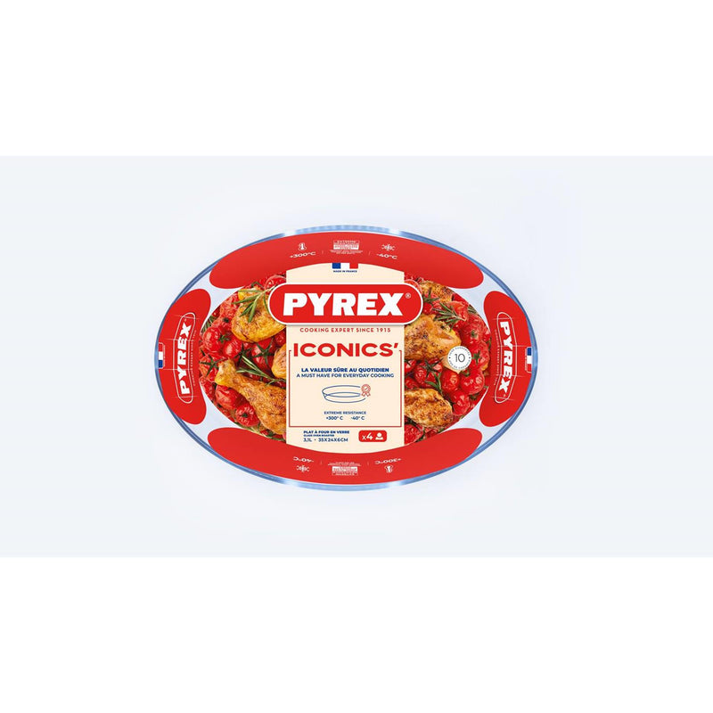 Load image into Gallery viewer, Pyrex ovenschaal ovaal 3l 35x24cm
