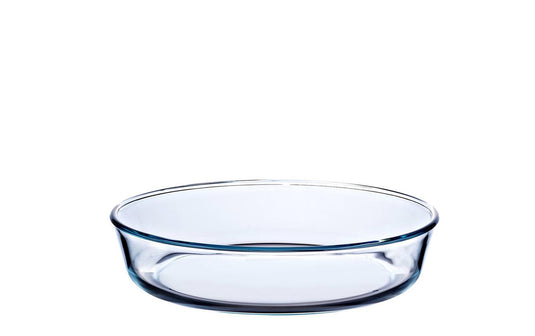 Pyrex bakvorm rond rechte rand 25cm glas