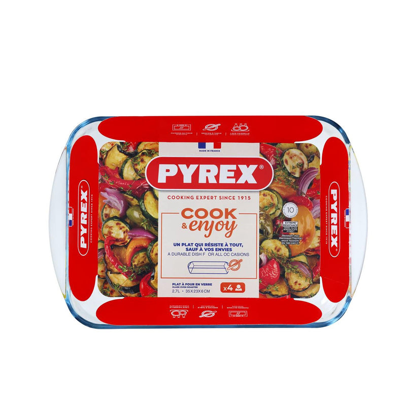 Load image into Gallery viewer, Pyrex ovenschaal 34x23cm 2,6l glas
