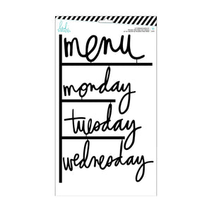 Heidi swapp • letterbord kit 13pcs menu