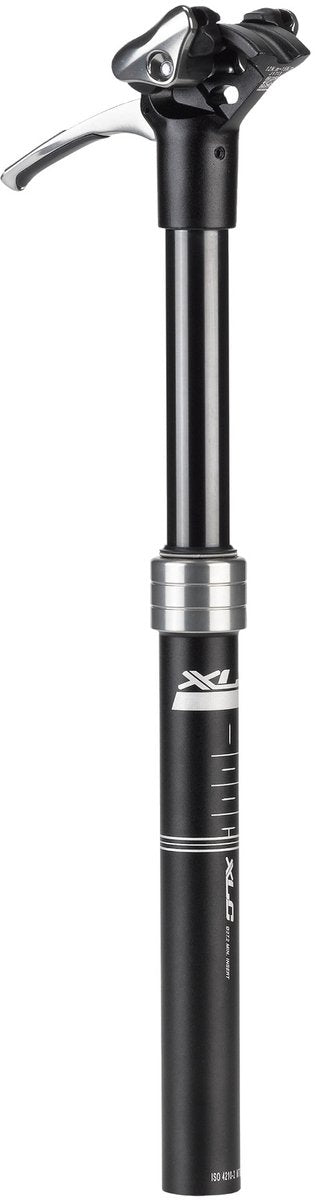 Xlc sp-t09 dropper zadelpen - 27.2x340mm - 80mm verstelbare hoogte - zwart