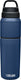 Camelbak multibev vacuum rvs - waterfles met afneembare koffie theebeker - 650 ml + 500 ml - blauw blauw (navy navy)