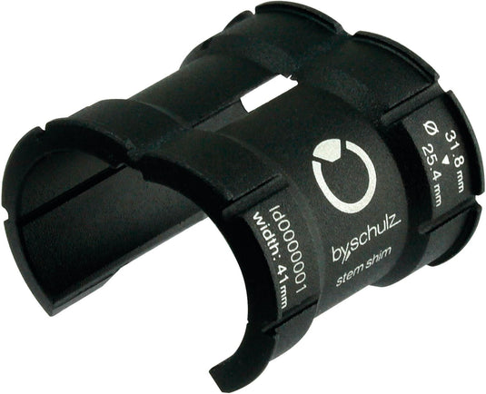 By,schulz vulbus stuurbocht 25,4-31,8mm 41mm zwart