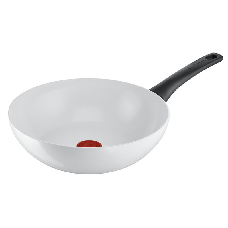 Load image into Gallery viewer, Tefal kookgerei tefal ceramic control wok 28 cm wit
